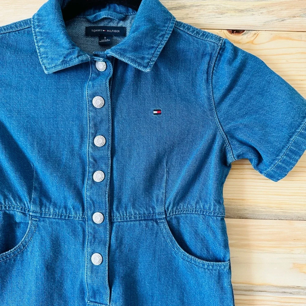 Tommy Hilfiger Classic Blue Denim Dress